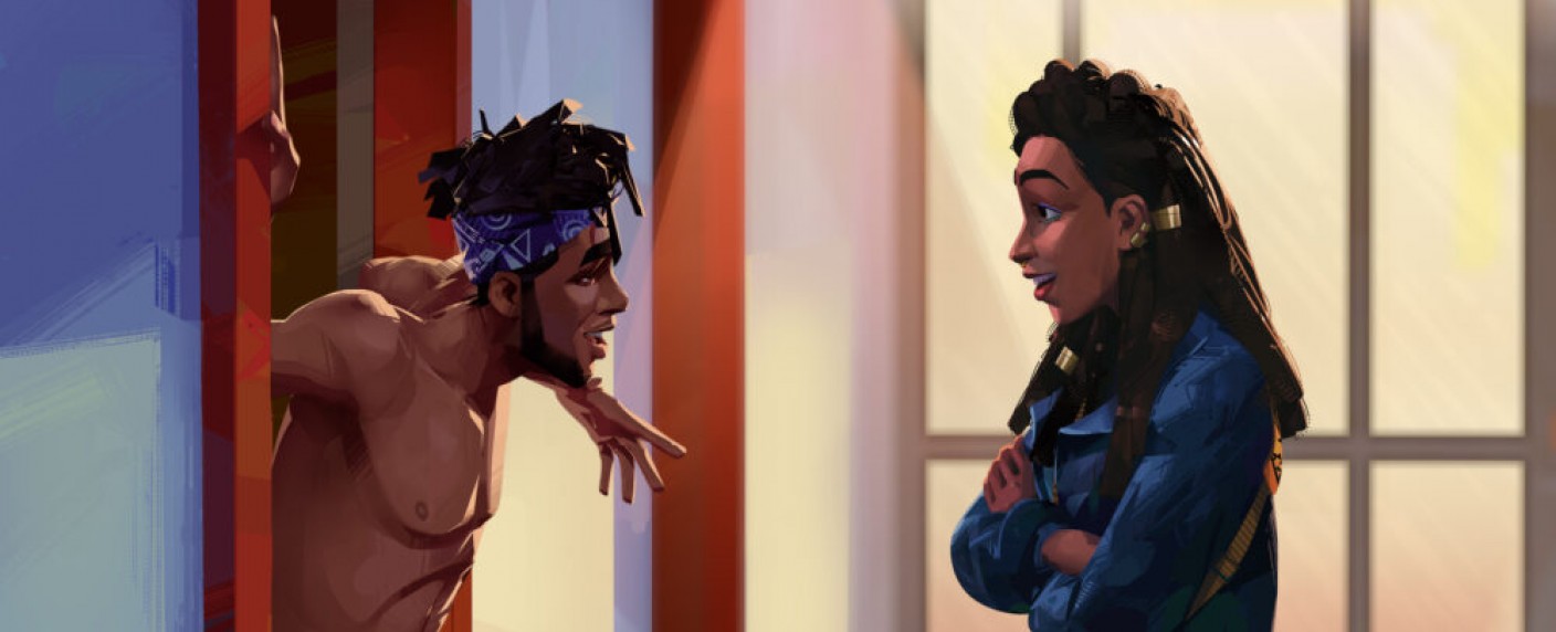 „Entergalactic“: Ungewöhnliche Animationsserie von Netflix findet Starttermin – Musik, Kunst und Mode in New York City mit Starensemble – Bild: Netflix