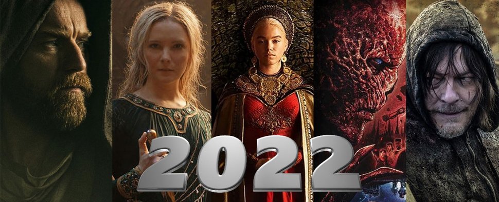 Jahresrückblick 2022 – Bild: HBO/Netflix/Disney/Amazon