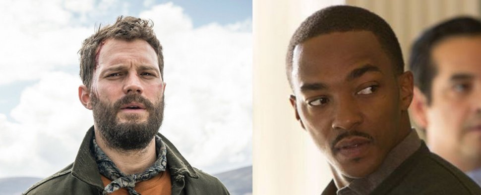 Jamie Dornan (l.) und Anthony Mackie mit Hauptrollen in „12 12 12“ – Bild: BBC/ZDF/Marvel