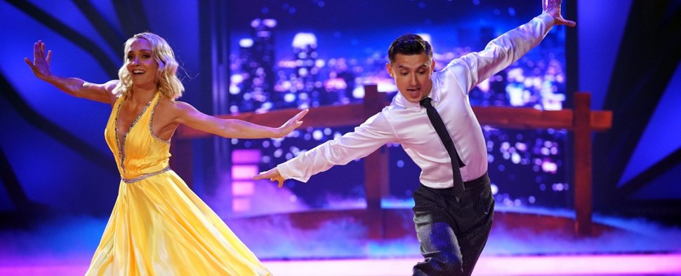 Janin Ullmann und Zsolt Sándor Cseke liefern bei „Let’s Dance“ ab – Bild: RTL/Stefan Gregorowius