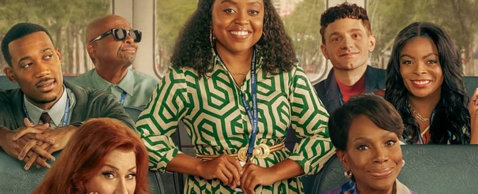 Janine Teagues (Quinta Brunson, M.) mit dem Team von „Abbott Elementary“ – Bild: ABC