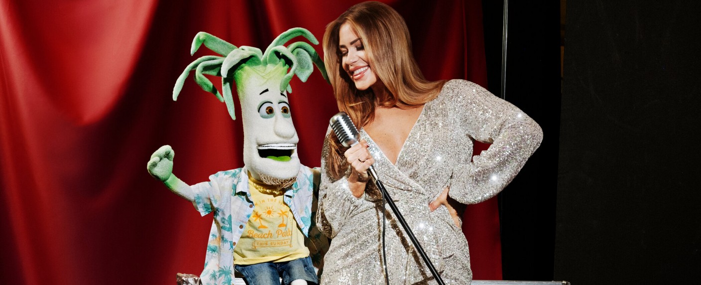 „Pretty in Plüsch“: Jessica Paszka und Hardy Krüger Jr. singen Promi-Puppen-Duette – Erste Teilnehmer für neue Sat.1-Musikshow bekannt – Bild: Sat.1/​Julian Essink