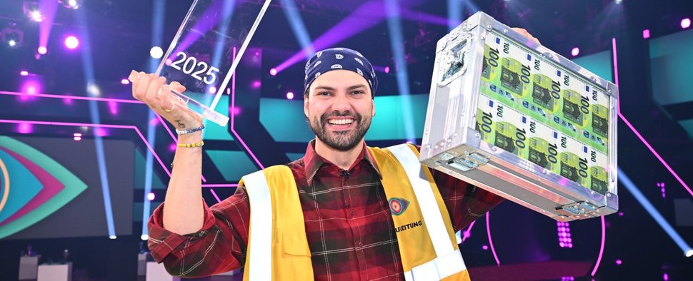 Jimi Blue Ochsenknecht hat die diesjährige Staffel von „Promi Big Brother“ gewonnen – Bild: Joyn/Willi Weber