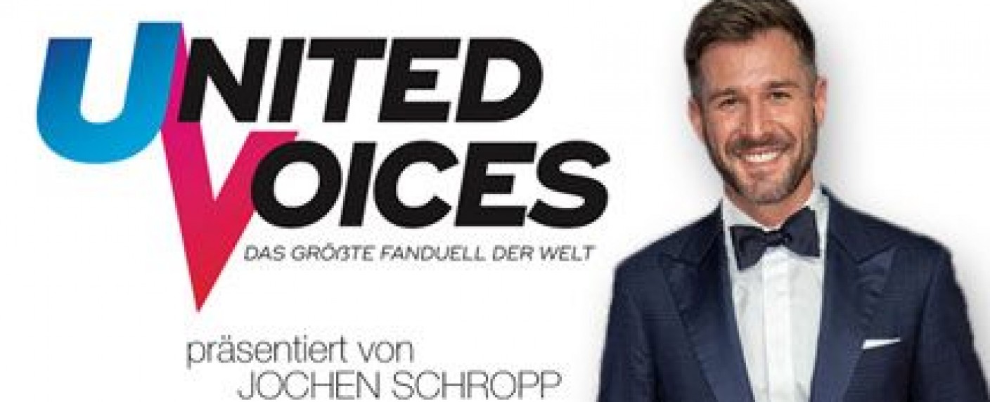 Mit Boy George und East 17: Jochen Schropp moderiert neue Musikshow – Fan-Duell „United Voices“ demnächst in Sat.1 – Bild: TV Tickets