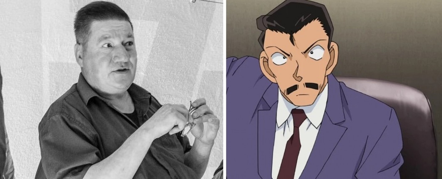 Stimme von Ben Sisko („DS9“), Tarantino und Kogoro Mori („Detektiv Conan“): Synchronsprecher Jörg Hengstler verstorben – Er sprach auch Adam Arkin („Chicago Hope“) und Paul Anderson („Peaky Blinders“) – Bild: Instagram/​Benjamin Stöwe/​Martin Vigerske, Lesung 2016 im 1701-Museum/​Screenshot/​Gosho Aoyama /​ Shogakukan, YTV, TMS 1996