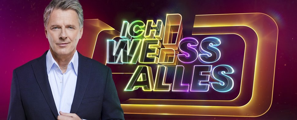 Jörg Pilawa moderiert die neue Eurovisions-Quizshow „Ich weiß alles!“ – Bild: ARD/Thomas Leidig/Brand New Media/Montage