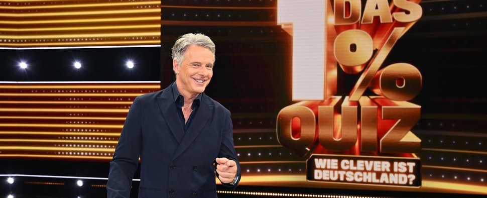 Jörg Pilawa präsentiert „Das 1% Quiz“ – Bild: Joyn/Willi Weber