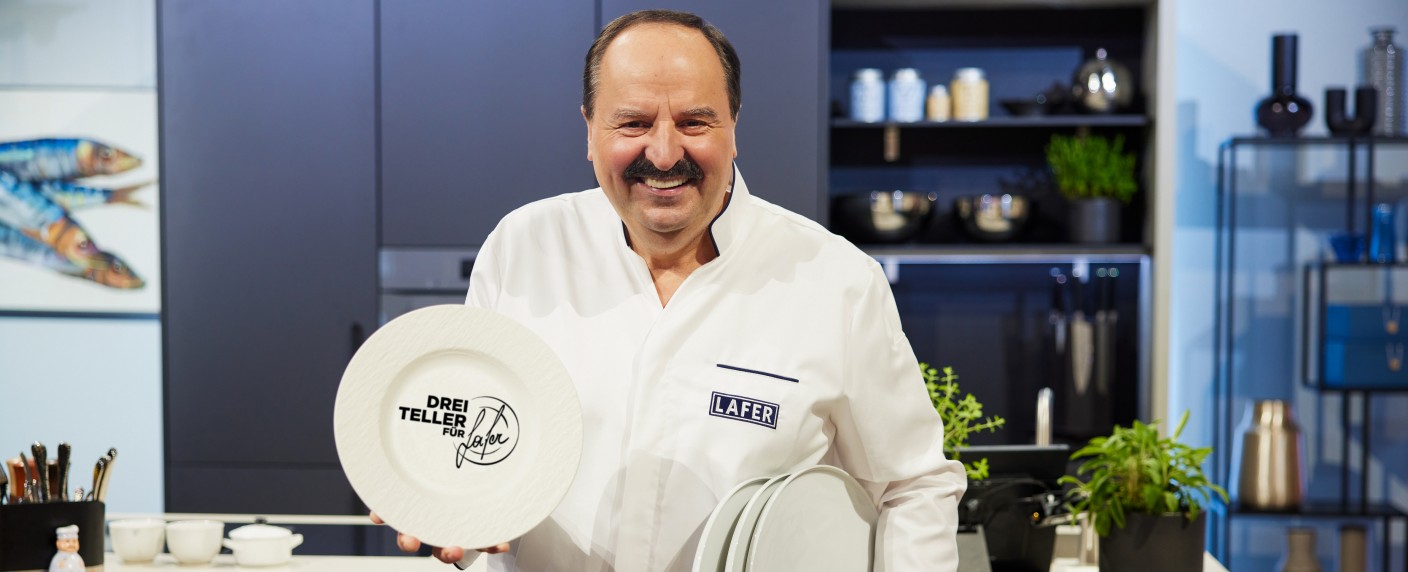 Starttermin für „Drei Teller für Lafer“ und „Das Schnäppchen-Menü“ – Sat.1 möchte mit neuen Kochshows den Nachmittag retten – Bild: Sst.1/​Marc Rehbeck