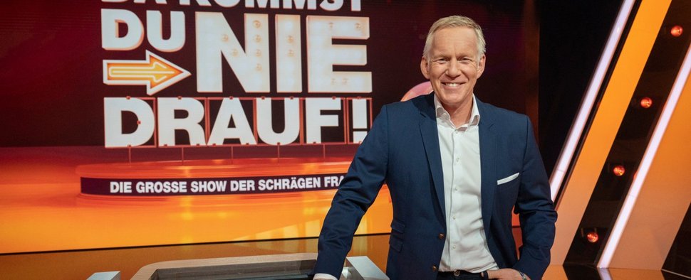 Johannes B. Kerner moderiert „Da kommst Du nie drauf!“ – Bild: ZDF/Sascha Baumann