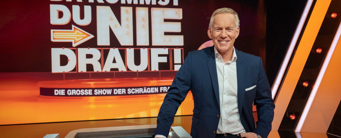 „Der Quiz-Champion“ und „Da kommst Du nie drauf!“: Kerner-Shows melden sich zurück – ZDF-Quizshows mit neuen Folgen – Bild: ZDF/​Sascha Baumann