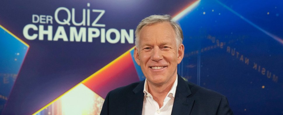 Johannes B. Kerner präsentiert „Der Quiz-Champion“ – Bild: ZDF/Max Kohr