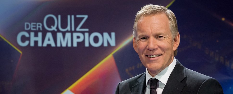 Johannes B. Kerner moderiert „Der Quiz-Champion“ – Bild: ZDF/Svea Pietschmann
