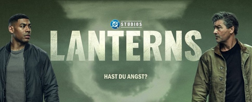 John Stewart (Aaron Pierre, l.) und Hal Jordan (Kyle Chandler, r.) in „Lanterns“ – Bild: HBO Max