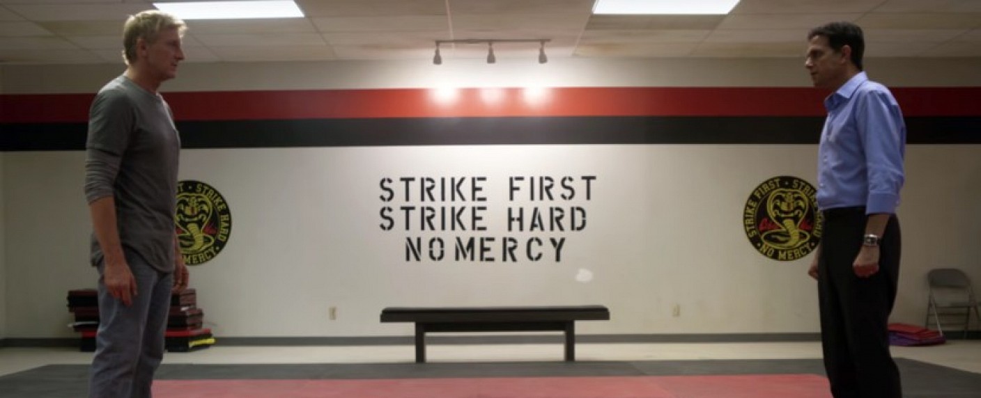 „Cobra Kai“: Startdatum und ausführlicher Trailer zur „Karate Kid“-Fortsetzung – Daniel und Johnny stehen einander nach 30 Jahren bei YouTube Red erneut gegenüber – Bild: YouTube