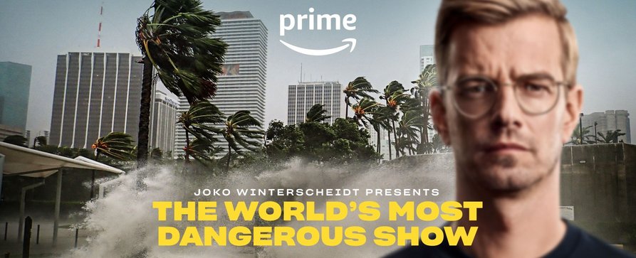 Jokos „The World’s Most Dangerous Show“: Trailer gibt Einblick in neues Format – Entertainer macht Doku zur Klimakatastrophe für Prime Video – Bild: Prime Video
