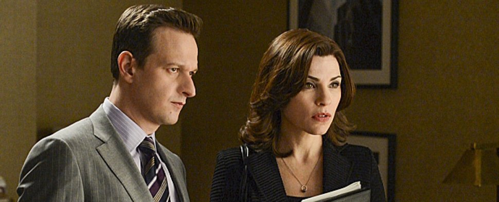 Josh Charles mit „Good Wife“ Julianna Margulies – Bild: CBS