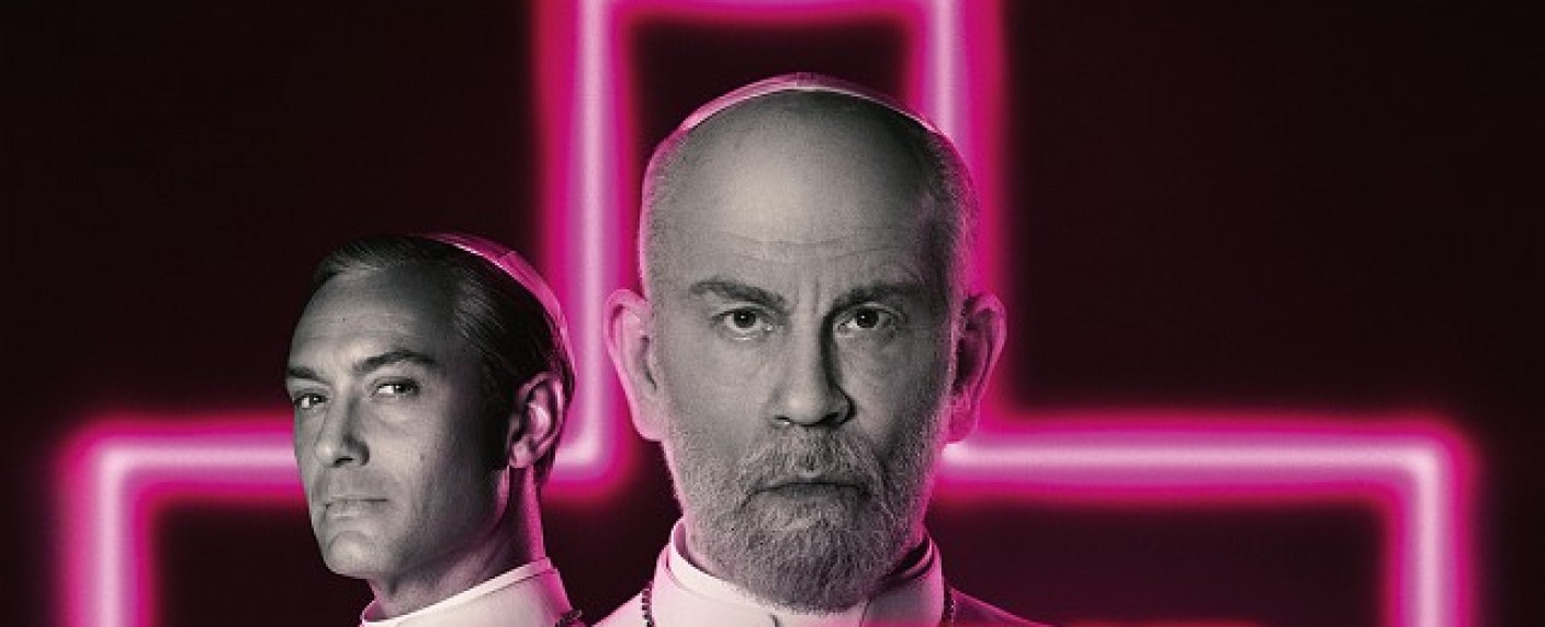 „The New Pope“: Ausführlicher Trailer zur neuen Sky-Serie – Jude Law und John Malkovich konkurrieren im Februar um die Macht im Vatikan – Bild: Sky Atlantic