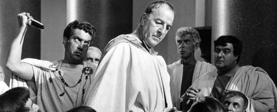 Die Ermordung von Julius Cäsar im Kinofilm von 1953 – Bild: MGM