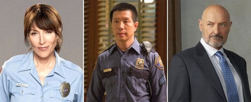 Katey Sagal in „Superior Donuts“, Reggie Lee in „Grimm“ und Terry O’Quinn in „Secrets and Lies“ – Bild: CBS, NBC, ABC