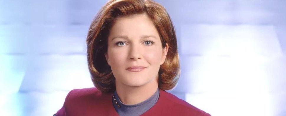 Katherine Mulgrew als Captain Janeway in „Star Trek: Voyager“ – Bild: UPN
