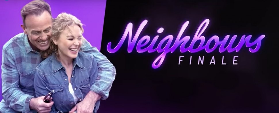 Kehren für das Finale von „Nachbarn“ zurück: Kylie Minogue und Jason Donovan als Charlene und Scott – Bild: Network Ten