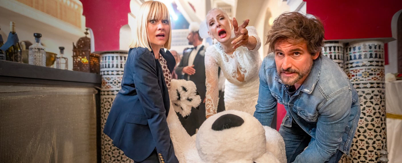 „Keine Scheidung ohne Leiche“: Tom Beck und Désirée Nick in neuer ZDF-Comedy – Hochzeitsplaner-Duo gerät in mörderische Verwicklungen – Bild: ZDF/​Boris Laewen