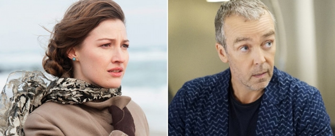 Kelly Macdonald („Boardwalk Empire“) und John Hannah in „The Victim“ – Thriller-Serie von BBC One über das schottische Rechtssystem – Bild: HBO/​ABC