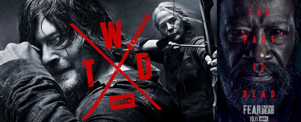 Key Arts von „The Walking Dead“ Staffel 10 und „Fear the Walking Dead“ Staffel 6 – Bild: AMC