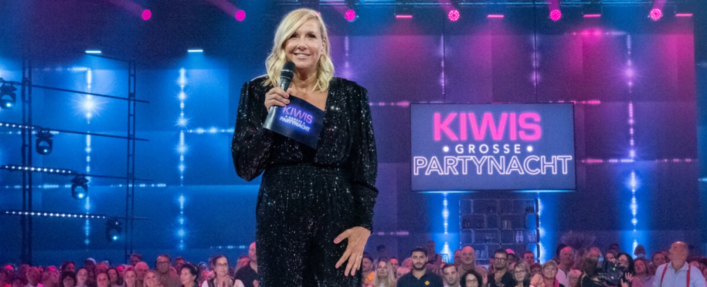 „Kiwis große Partynacht“: Keine Fortsetzung nach miesen Quoten geplant – Sat.1-Musikshow mit Andrea Kiewel fand ihr Publikum nicht – Bild: Sat.1/​Claudius Pflug