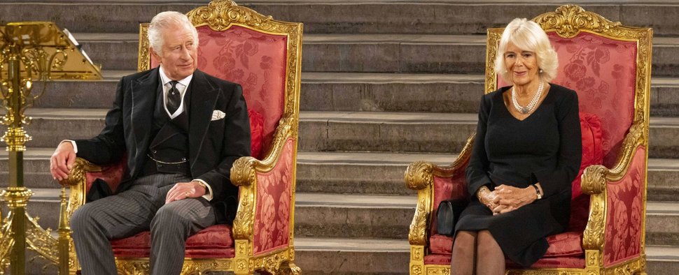 König Charles III. und Camilla, Queen Consort, kommen nach Deutschland. – Bild: SWR/IMAGO/UPI Photo