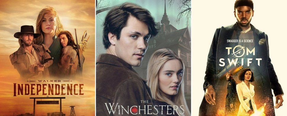 Kommen demnächst zu The CW: „Walker: Independence“, „The Winchesters“ und „Tom Swift“ – Bild: The CW