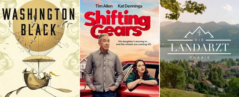 Kommen im Juli zu Disney+: „Washington Black“, „Shifting Gears“ und „Die Landarztpraxis“ – Bild: Disney+/ABC/Sat.1