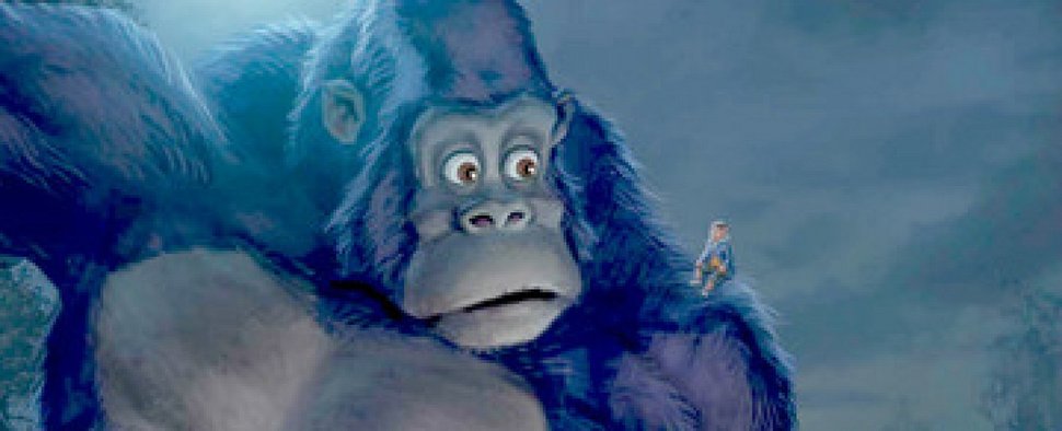 „Kong – King of the Apes“, wie man ihn kennt: mit Menschen auf dem Arm – Bild: 41 Entertainment LLC