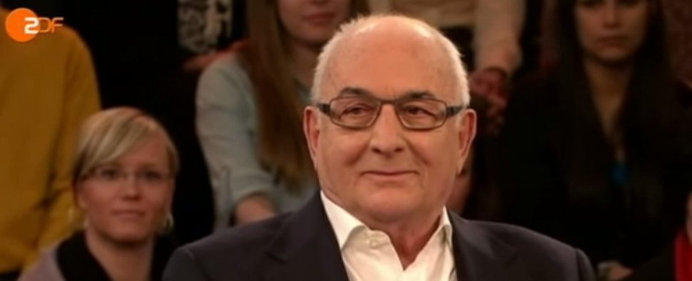 Konrad Toenz bei Markus Lanz im März 2013 – Bild: ZDF/Screenshot