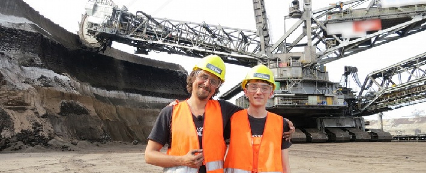 „Krasse Kolosse“: ZDF dreht neues Doku-Format für Kinder – Gewaltige Maschinen und Technik der Superlative – Bild: ZDF/​Franziska Rülke