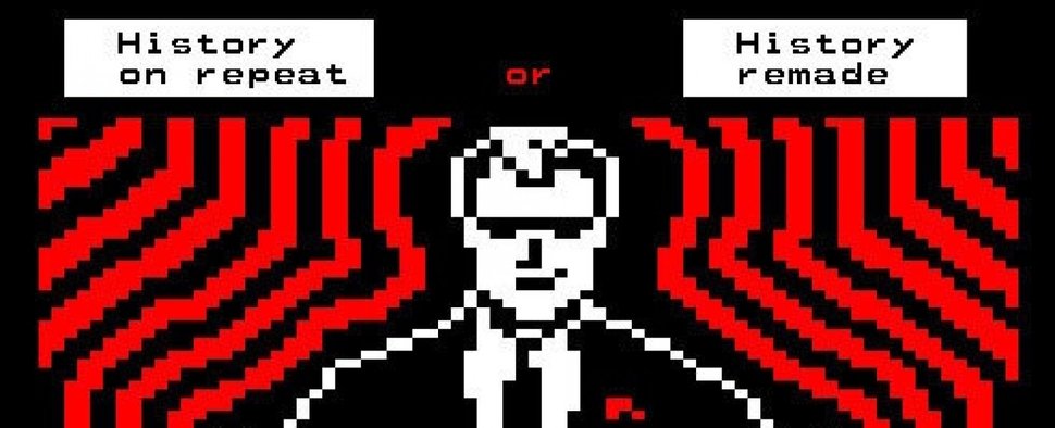 Kunstausstellung im Teletext: „History on repeat or History remade“ von Nissla – Bild: ORF/Nissla