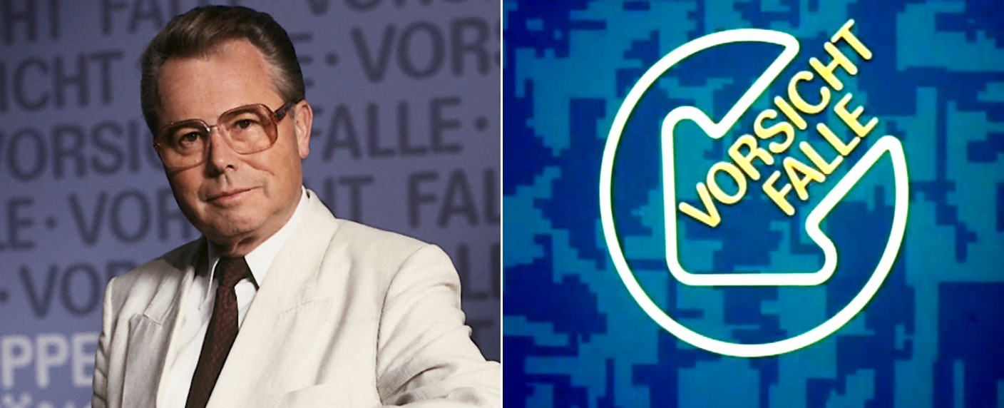 Prosit, „Vorsicht, Falle!“ – Vor 60 Jahren warnte Eduard Zimmermann im ZDF erstmals vor Gauner-Tricks – Bild: ZDF/​Hermann Roth