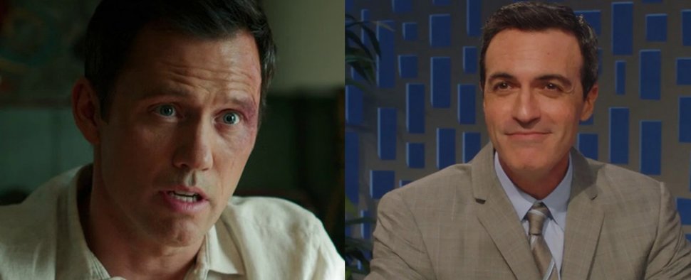 „Law & Order“: Serienaussteiger Jeffrey Donovan (l.) wird von Neuzugang Reid Scott (r.) ersetzt – Bild: Hulu/Amazon
