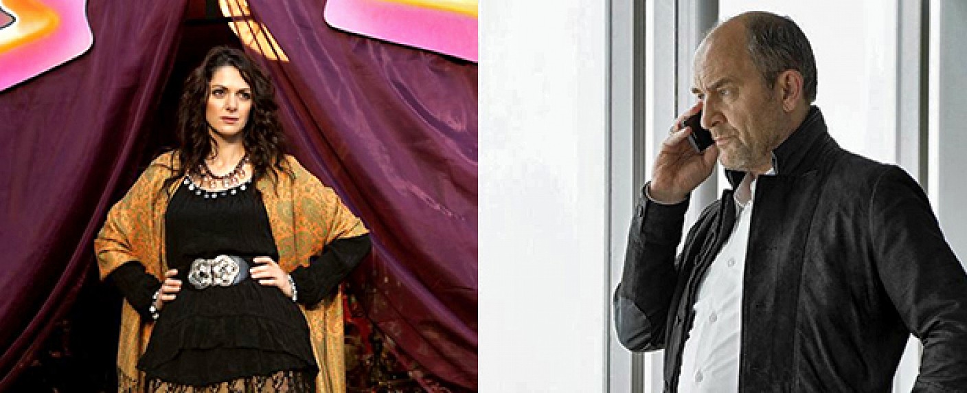 „Legends“ verpflichtet Tschechin Klára Issová und Ralph Brown aus UK – Martin Odum (Sean Bean) begegnet britischem Spion und Flüchtling aus Tschetschenien – Bild: NBC; Montage: Stefan Genrich