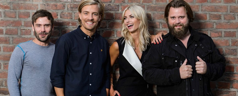 Lena Gercke und ihre „Prankenstein“-Boys – Bild: ProSieben/Willi Weber