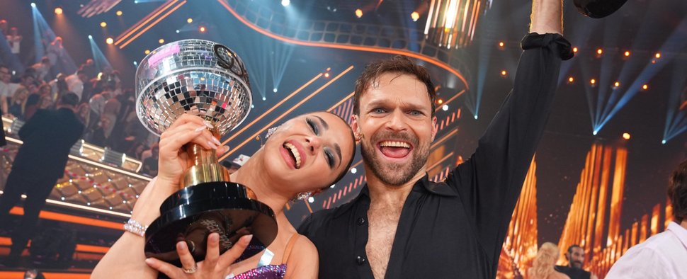 Anastasia Maruster und Vadim Garbuzov gewannen „Die große Profi-Challenge“ von „Let’s Dance“ – Bild: RTL/Stefan Gregorowius