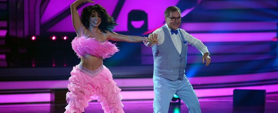 „Let’s Dance“: Jan Hofer und Christina Luft – Bild: TVNOW/Stefan Gregorowius