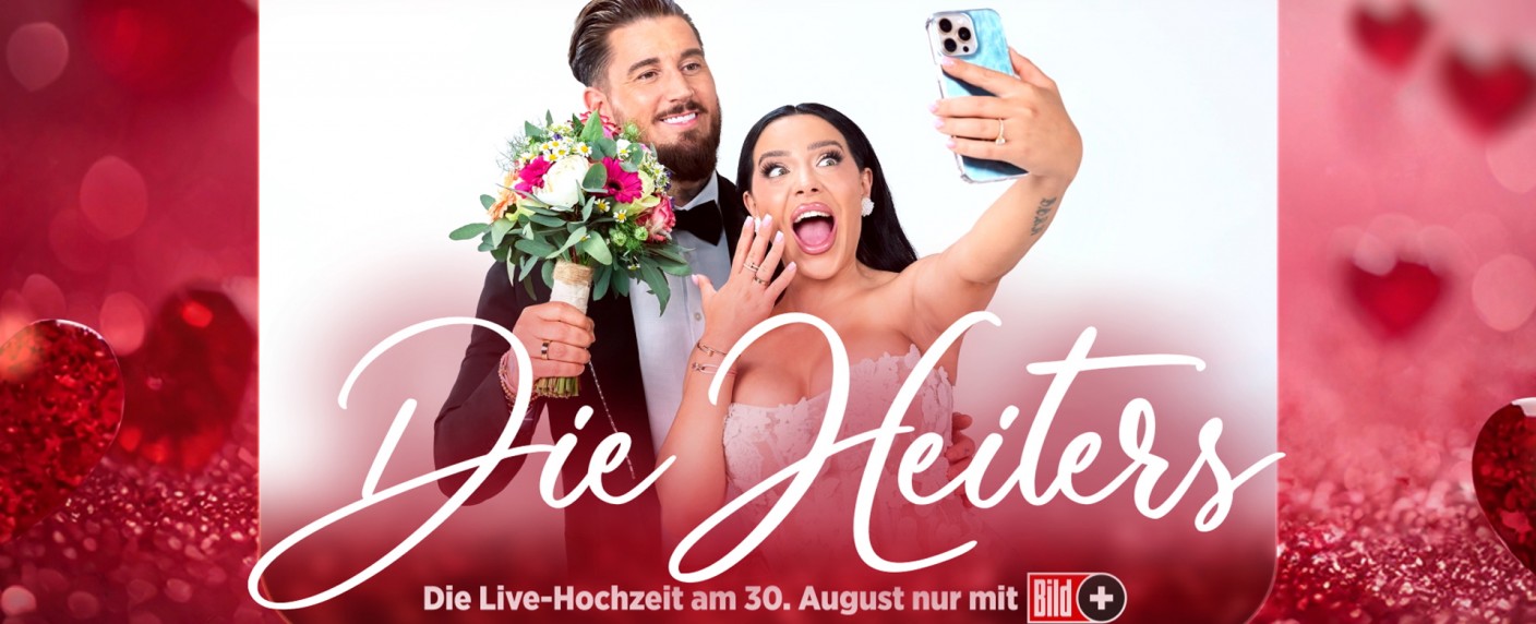 „Die Heiters“: Doku-Soap und Live-Hochzeit der Reality-Stars Leyla und Mike – Reise der großen Emotionen bei BILDplus zu sehen – Bild: BILD/​Marc Bremer