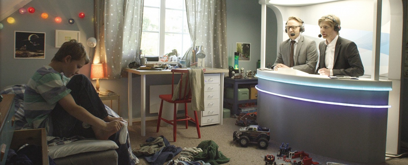 KiKA zeigt internationale Comedyserien „Livespiel“ und „Mr. Young“ – Comedyshow „Occupy School“ geht in die zweite Staffel – Bild: ZDF/​Morten Halfstad Forsberg