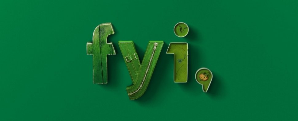 Logo des US-Senders FYI : „For Your …Inspiration, Innovation, Imagination“ – Bild: FYI