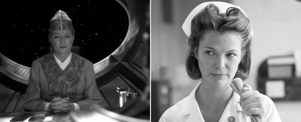 Loiuse Fletcher in zwei ihrer bekanntesten Rollen in „Star Trek – Deep Space Nine“ und „Einer flog über das Kuckucksnest“ – Bild: Paramount/Warner Bros.