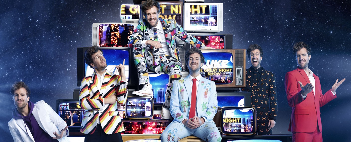 „Luke! Die Greatnightshow“: Mockridge feiert das Fernsehen und spielt „Familien-Duell“ – Starttermin für zweite Staffel der aufwendigen Varietyshow steht fest – Bild: Sat.1/​Boris Breuer