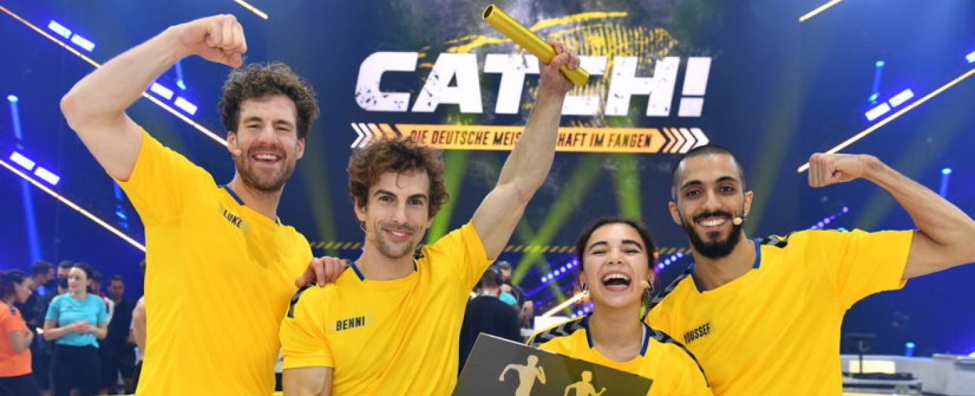 Quoten: „Sportabzeichen für Anfänger“ und „CATCH!“ nehmen Zuschauer mit – Sat.1 schlägt RTL im Show-Wettkampf – Bild: SAT.1/​Willi Weber