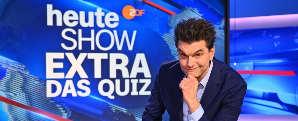 Lutz van der Horst moderiert „heute-show extra – Das Quiz“ – Bild: ZDF/Willi Weber