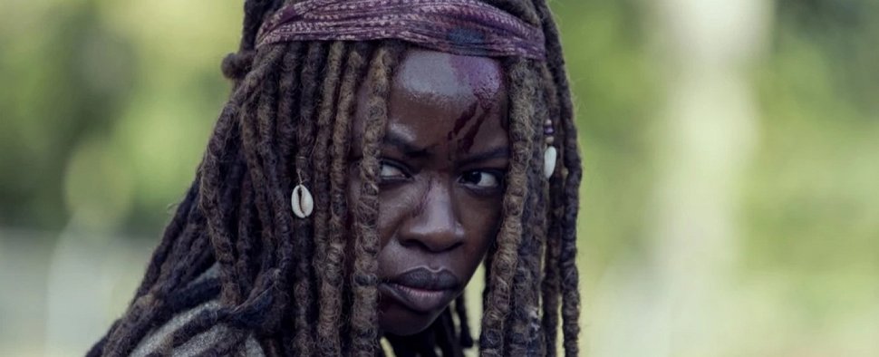 Michonne (Danai Gurira) in „The Walking Dead“ Episode 14 „Narben“ – Bild: AMC